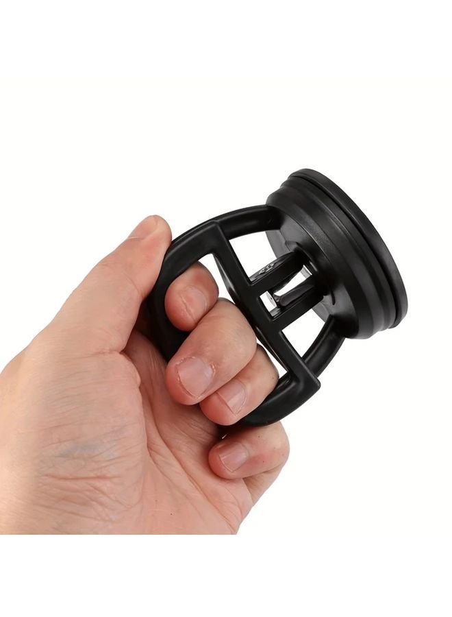 Black Small Car Body Repair Kit Suction Cup Dent Puller Durable Plastic Tool - Image 1